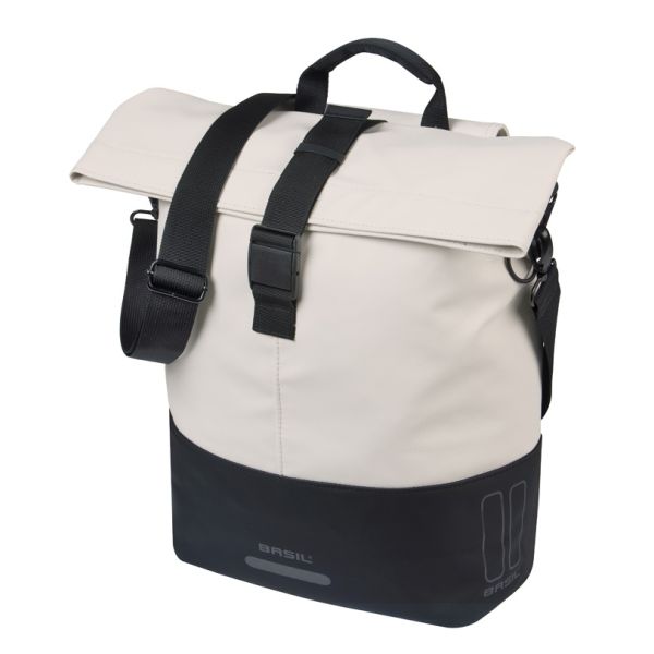 Basilikum b.v. taske basilikum cove shopper hvid sort | mik kroge | 16 l