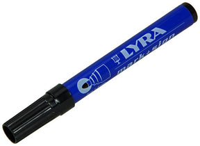 Lyra 1010972 - uudslettelig tusch fin sort 112 | 10 stk