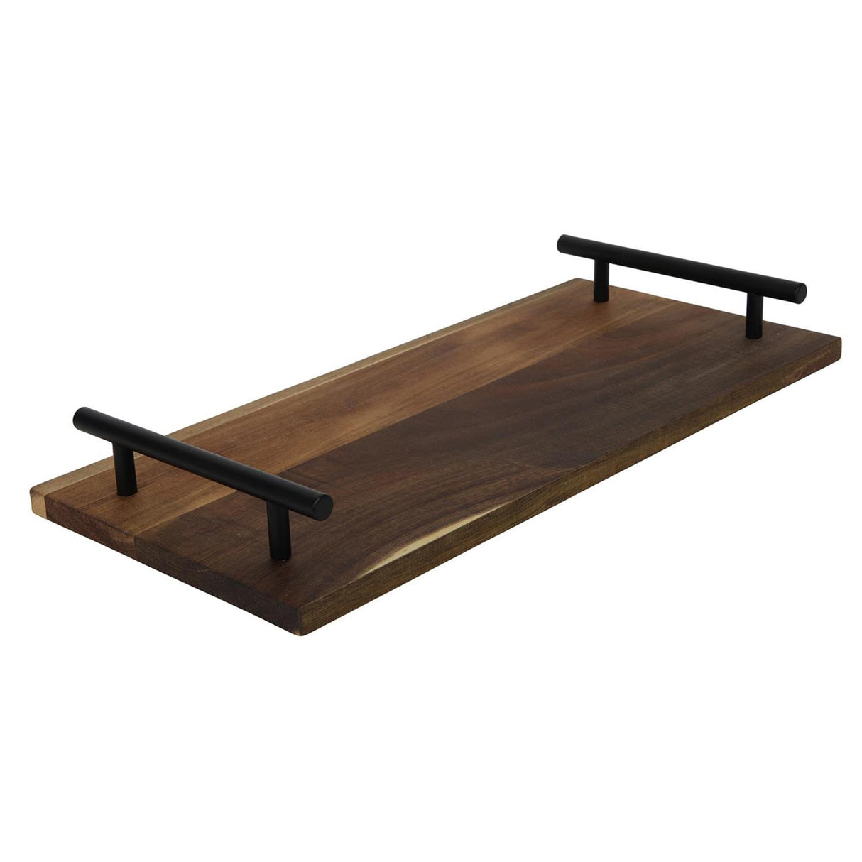 Bakke akacie med sort hank 36x17x2cm