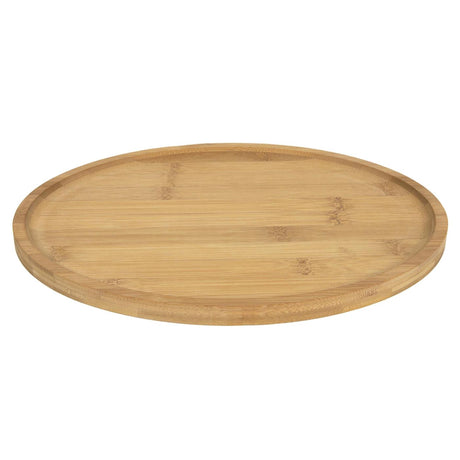 Kitchen tools serveerplank bamboe 32,7x25x1,5cm fsc 100%
