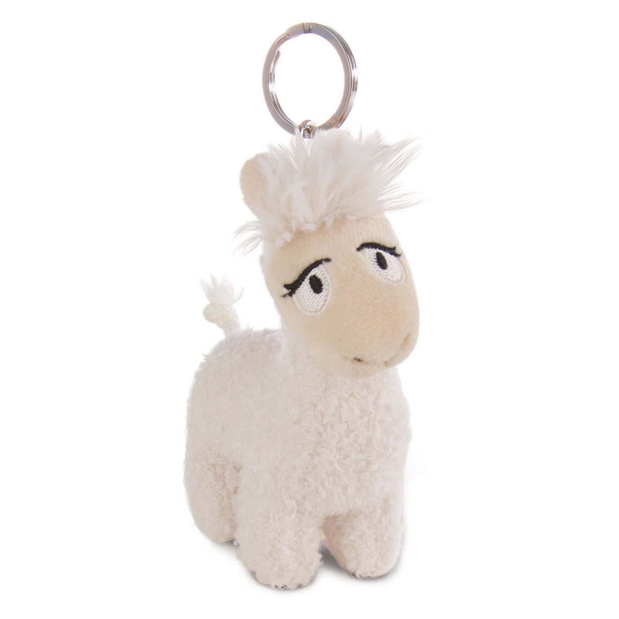 Nici plys nøglering lama dame, 10cm