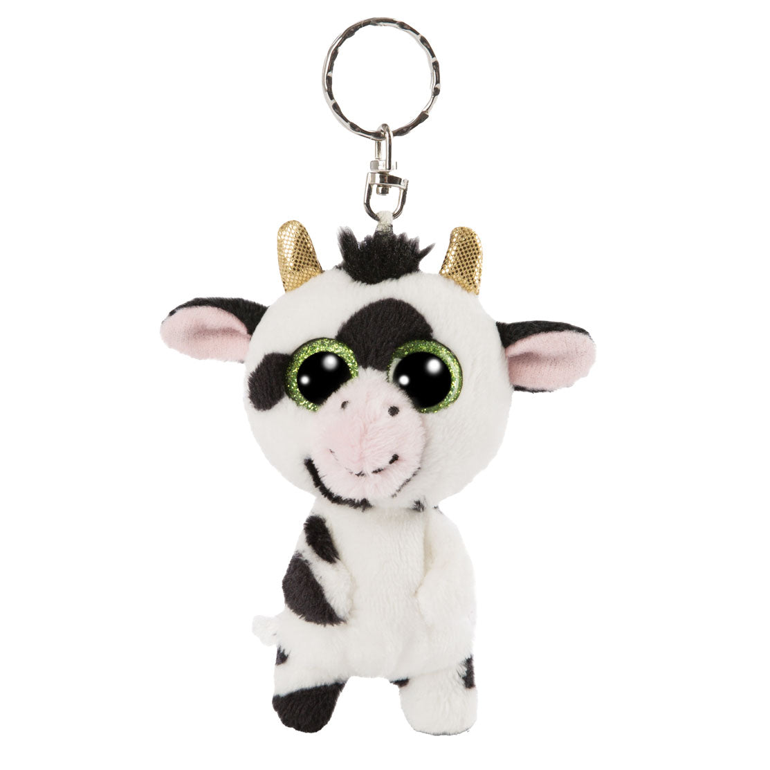 Nici Glubschis Pluchen Keychain Cow, 9 cm