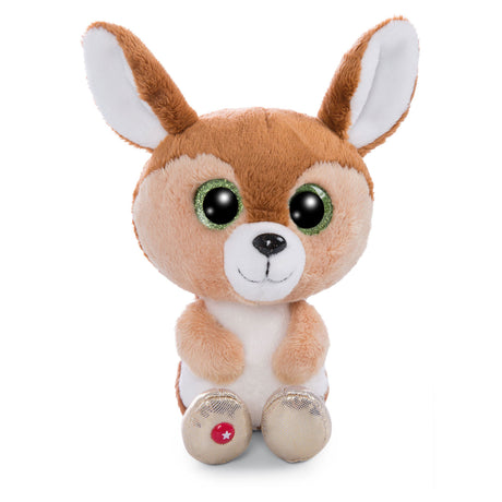 Nici glubschis plys krammelegetøj fawn feena, 15 cm