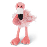 Nici Plys krammelegetøj Flamingo, 20 cm
