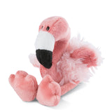 Nici Plys krammelegetøj Flamingo, 20 cm