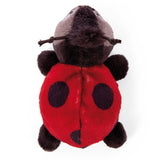 Nici mag plys legetøj mariehøne lennybug med magnet, 11cm