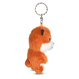 Nici Glubschis Pluchen Keychain Hamster Stubbi, 9 cm