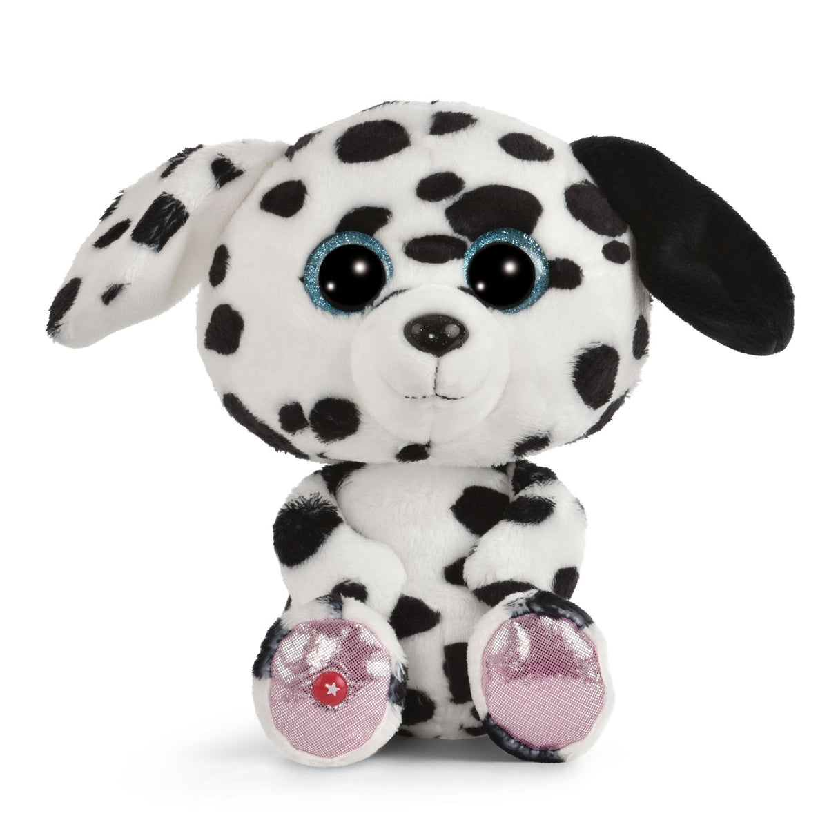 Nici glubschis plys kæletøj dalmation dottino, 25 cm