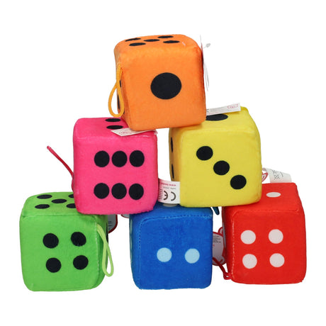 Jono toys terning plys, 7 cm