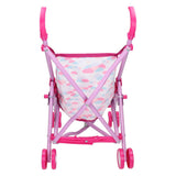 Jono legetøj dukke buggy skyer - pink