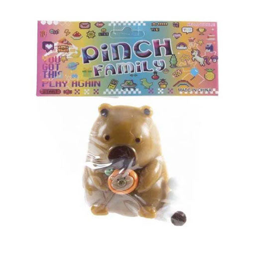 Jono legetøj pinch family - squishy capybara