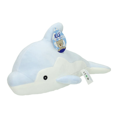 Jono legetøj plys delfin krammetøj - 35cm