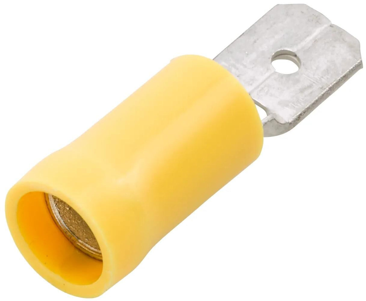 Hella fladstik fl.stik 4,0-6,0 50 stk gul 6,3 x 0,8mm