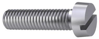 Cylinderhoved skruesav skåret m3x16 d84 elvz | 200 stk