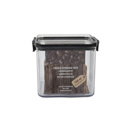Køkkenværktøj opbevaringsbeholder 700ml 10,2x10,5x9,5cm