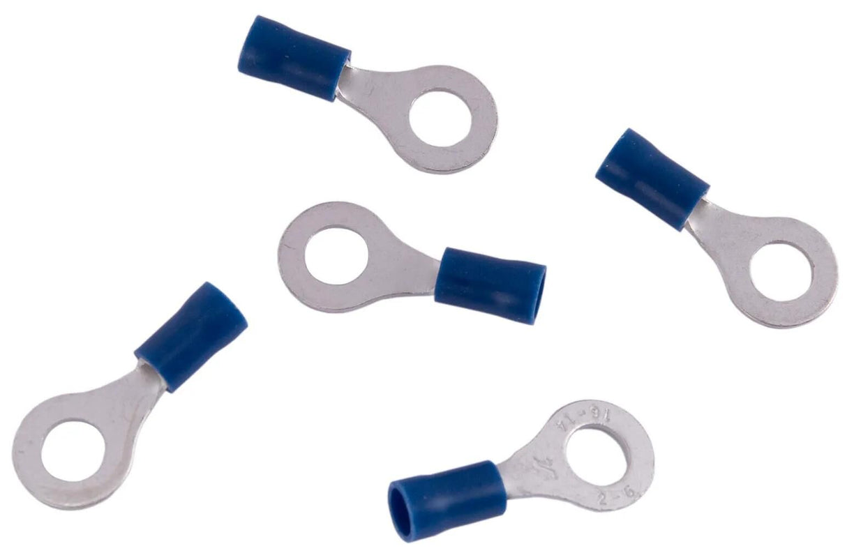 Dresselhaus ringforbindelsesring, 6mm, blå delvist isoleret, 1,5-