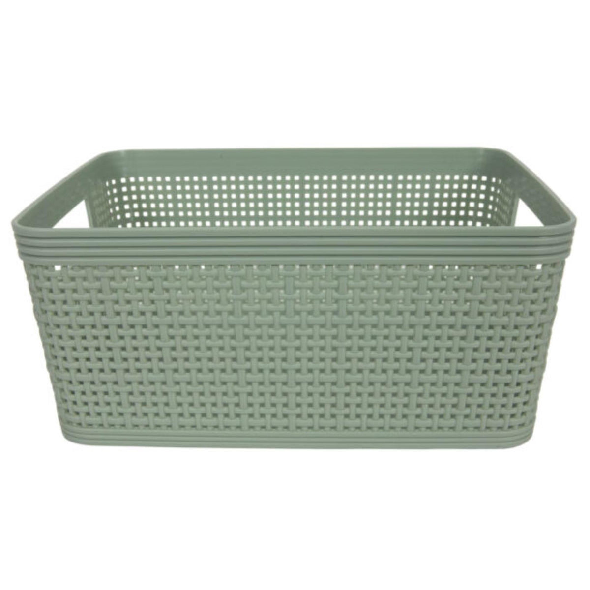 Svenska levende kurv 4,5l 24,5x16x10cm vævet plast