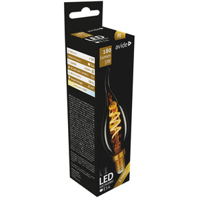 Avide led stearinlys flamme lampe 3w e14 180lm