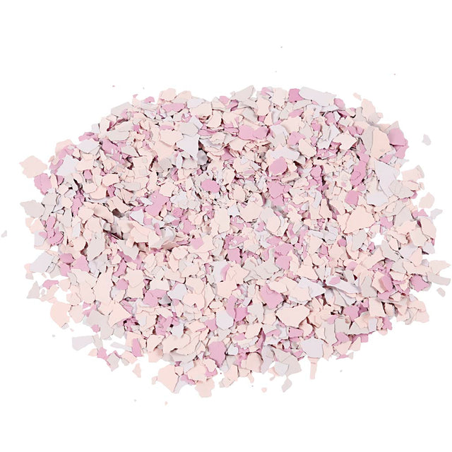 Terrazzo flager, lilla, 90 gr 1 æske
