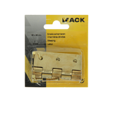 Mack 1013504 - 2 smalle hængsler messing h 60 x b 46 mm | 5 stk