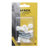 Mack 1015828 - 5 forbindelsesskruer hvid 34–44mm | 10 stk