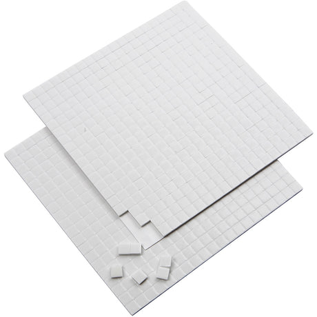 Creativ virksomhed https: www.cchobby.nl 3d-foam-pads-size-5x5-mm-thickness-2-mm-white-2x400-piece-2-sheet-1-box