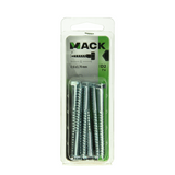 Mack 1017407 - trægevindbolt stål galvaniseret 7 stk 6 x 70 mm | 10 stk