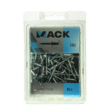 Mack 1020315 - 80 blindhæfteklammer aluminium 4,0x12mm | 5 stk