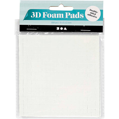 Creativ virksomhed https: www.cchobby.nl 3d-foam-pads-size-5x5-mm-thickness-2-mm-white-2x400-piece-2-sheet-1-box