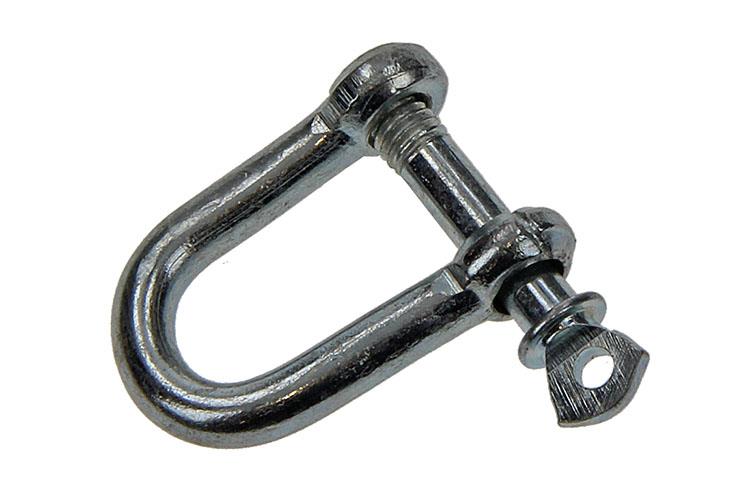 Mack 1006831 - 2 halse galvaniseret lige bl 1 4 tommer -6mm | 5 stk