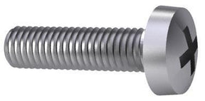 Panhoved skrue krydshoved m6x35 d7985h elvz | 200 stk