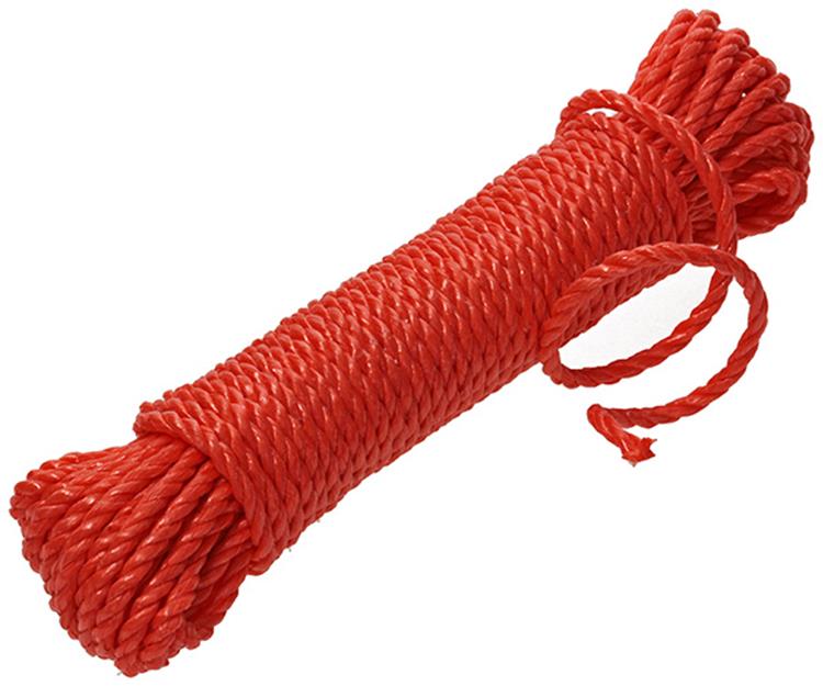 Mack 1006917 - pp snoet orange tråd 4mm 15m | 5 stk