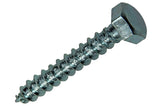 Mack 1007038 - trægevindbolt stål galvaniseret 100 stk 8 x 50 mm | 4 stk