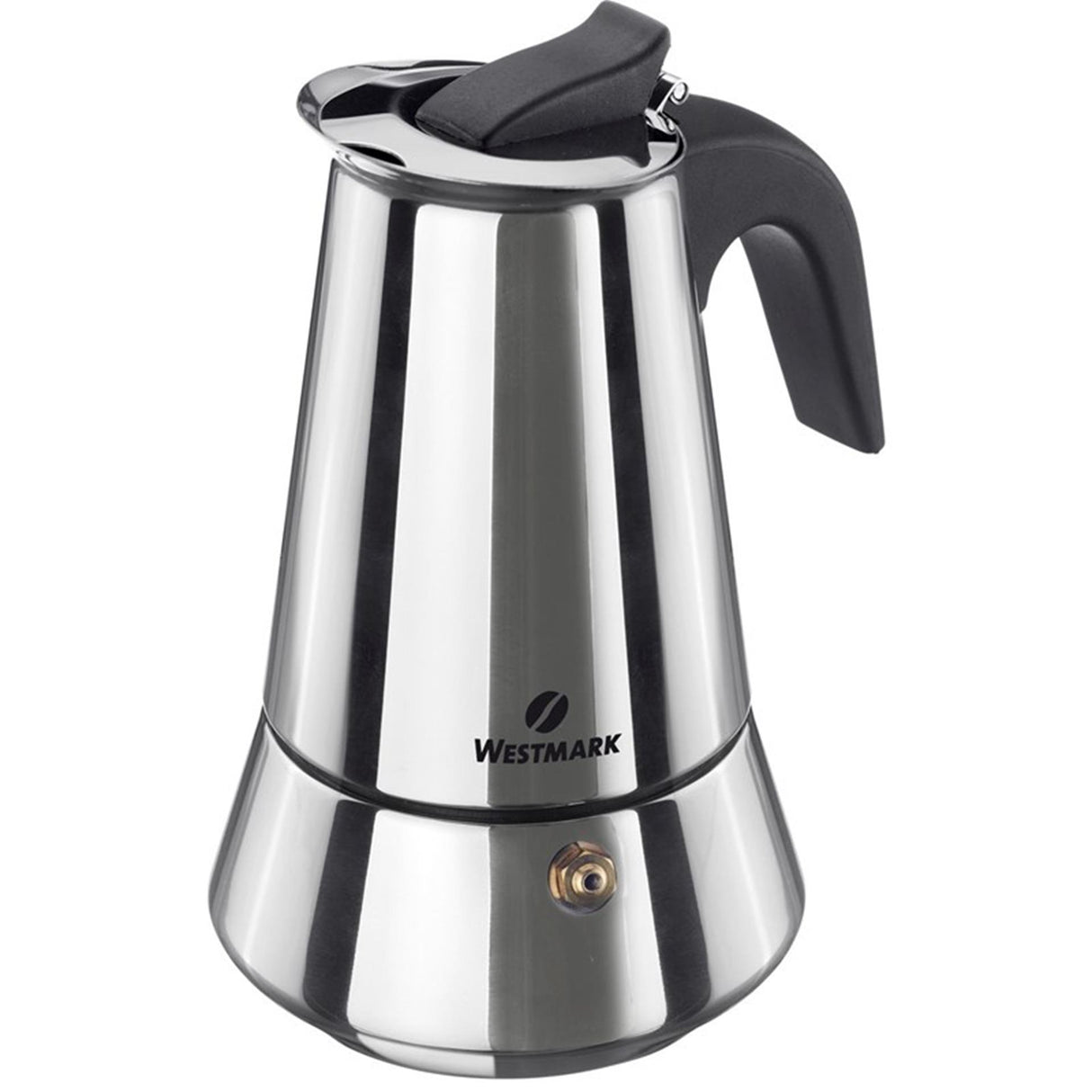 Westmark espressokande perkolator Brasilia plus 6-kopper egnet til alle varmekilder, inklusive induktion.