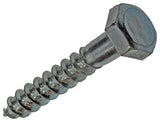 Mack 1007044 - trægevindbolt stål galvaniseret 50 stk 10 x 60 mm | 2 stk