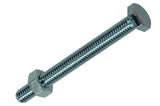 Mack 1007075 - tapbolt + møtrik galvaniseret 100 stk 6 x 60 mm | 4 stk