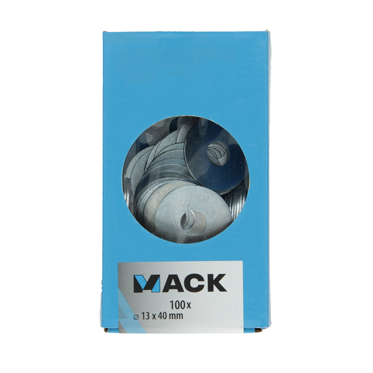 Mack 1007127 - kropsringe 100 stk 13 x 40 mm | 5 stk