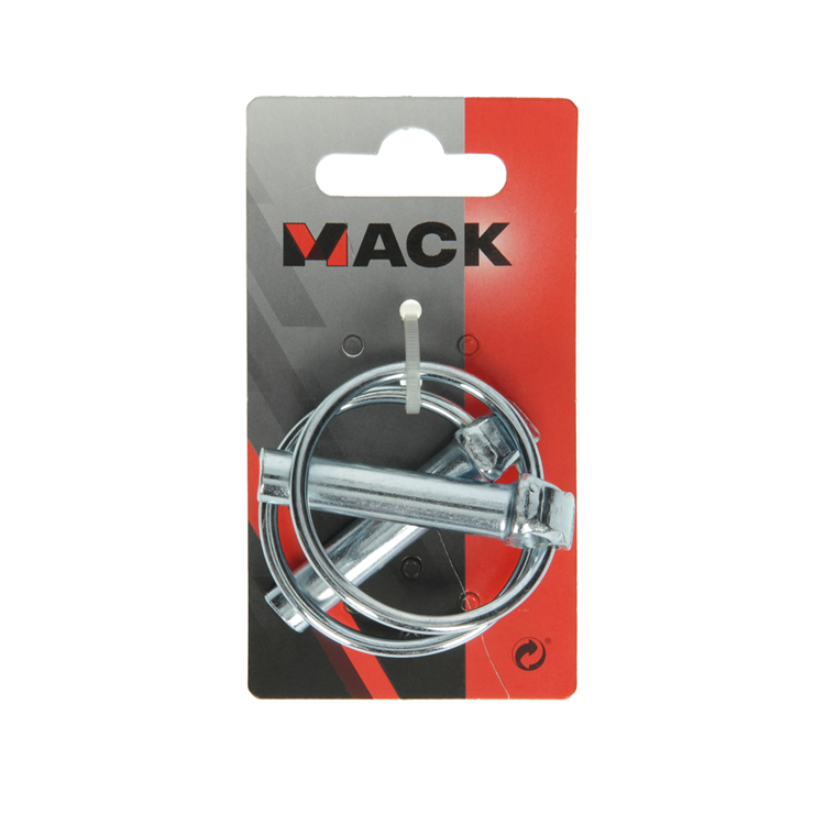 Mack 1008538 - 2 foldbare låsestifter 10mm galvaniseret | 10 stk