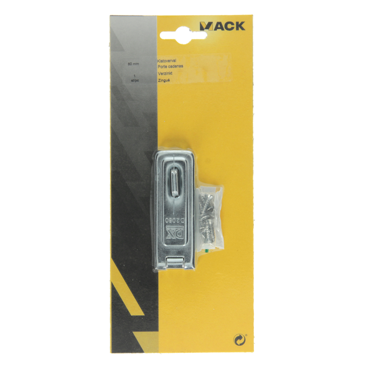 Mack 1013628 - 1 boks heist galvaniseret 80 mm | 5 stk