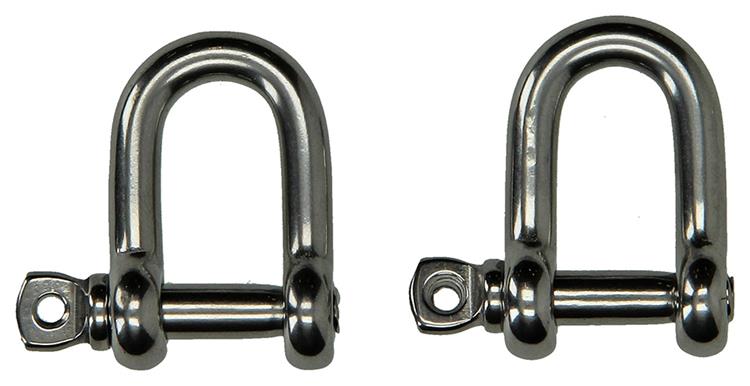 Mack 1008456 - 2 kæber lige 6mm rustfrit stål | 10 stk