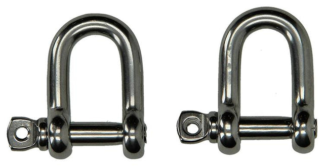 Mack 1008456 - 2 kæber lige 6mm rustfrit stål | 10 stk
