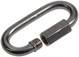 Mack 1008457 - 1 tomt led + møtrik 6mm rustfrit stål | 10 stk