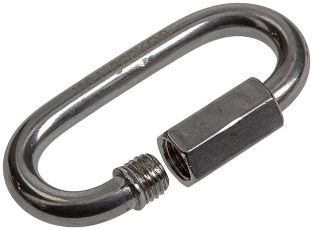 Mack 1008457 - 1 tomt led + møtrik 6mm rustfrit stål | 10 stk