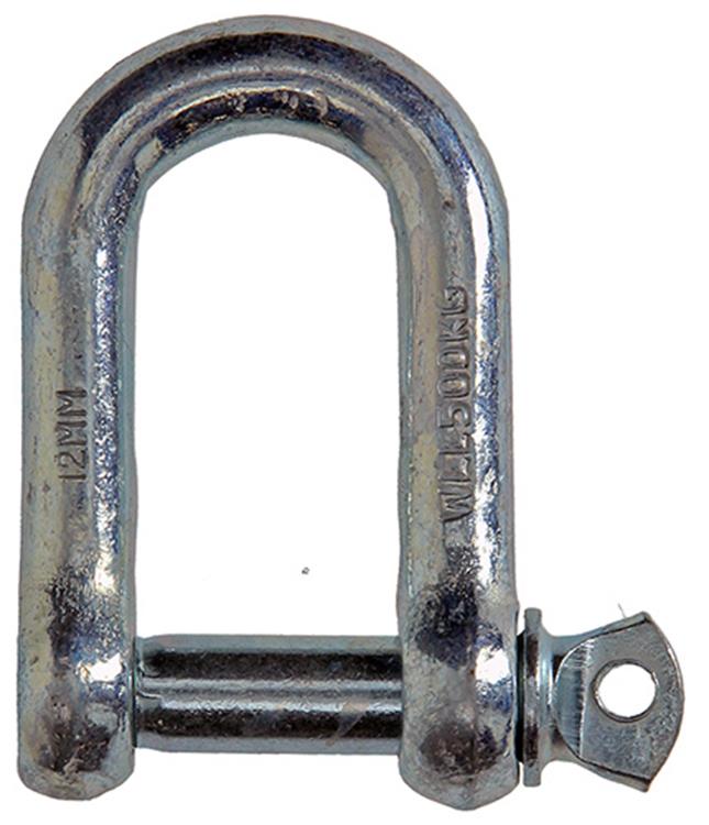 Mack 1008463 - 1 affasning lige 12mm galvaniseret | 10 stk