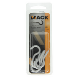Mack 1017807 - skruekrog stål hvid 5 stk 3,5 x 20 mm | 10 stk