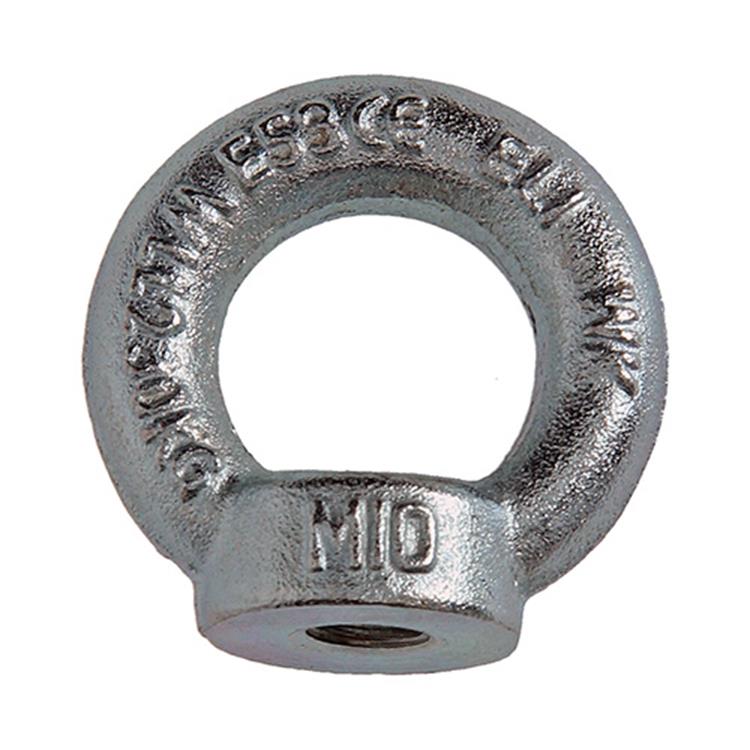 Mack 1008469 - 1 ringmøtrik DIN 582 m10 galvaniseret | 10 stk