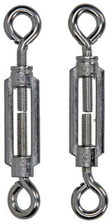 Mack 1008470 - 2 strammere 2 øjne m5 x 50mm galvaniseret | 10 stk