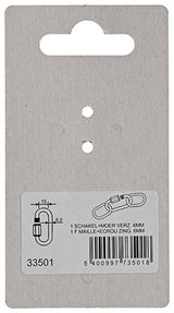 Mack 1008471 - 1 tomt led + møtrik 6mm galvaniseret | 10 stk