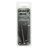 Mack 1019817 - metalskrue galvaniseret. hoved + møtrik rustfrit stål 2 stk m6x60 | 10 stk