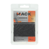 Mack 1017931 - stålsøm bvk stålblå 150 gr 2,0 x 25 mm | 5 stk